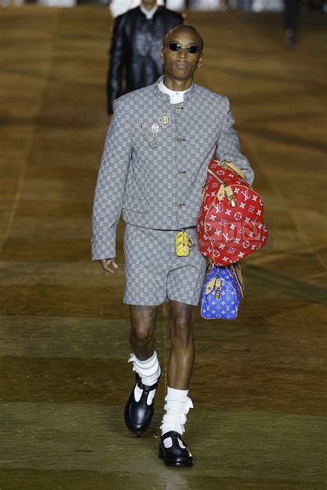 louis vuitton runway crasher|louis vuitton fashion show models.